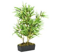 vidaXL Árbol de bambú artificial con 500 hojas verde 80 cm