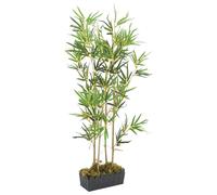 vidaXL Árbol de bambú artificial con 552 hojas verde 120 cm