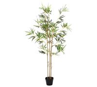vidaXL Árbol de Bambú Artificial Verde 55 x 16 x 150 cm Tela y Bambú
