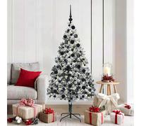 vidaXL Árbol de Navidad artificial 180 cm PVC y Acero y Plástico
