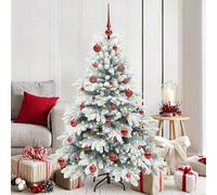 vidaXL Árbol de Navidad artificial con 150 LED 150 cm PE y PVC