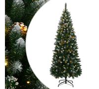 vidaXL Árbol de Navidad artificial con 300 LEDs 240 cm