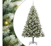 vidaXL Árbol de Navidad Artificial con Nieve Esponjosa y Plegable
