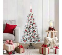 vidaXL Árbol de Navidad artificial con ramas articuladas 120 cm
