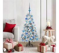 vidaXL Árbol de Navidad artificial con ramas articuladas 120 cm