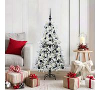 vidaXL Árbol de Navidad artificial con ramas articuladas 120 cm
