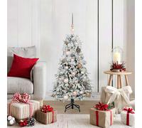 vidaXL Árbol de Navidad artificial con ramas articuladas 120 cm