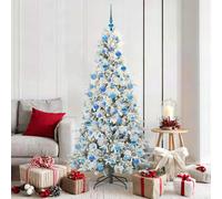vidaXL Árbol de Navidad artificial con ramas articuladas 180 cm