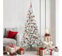 vidaXL Árbol de Navidad artificial con ramas articuladas 180 cm