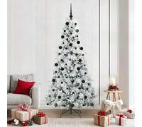 vidaXL Árbol de Navidad artificial con ramas articuladas 210 cm