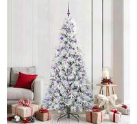 vidaXL Árbol de Navidad artificial con ramas articuladas 210 cm