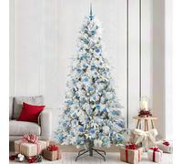 vidaXL Árbol de Navidad artificial con ramas articuladas 240 cm