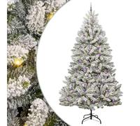 vidaXL Árbol de Navidad artificial 300 cm 300 LED Blanco Cálido