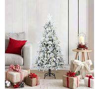 vidaXL Árbol de Navidad artificial con ramas articuladas Verde 120 cm