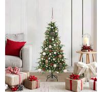 vidaXL Árbol de Navidad artificial con ramas articuladas Verde 120 cm