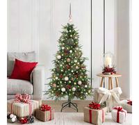 vidaXL Árbol de Navidad artificial con ramas articuladas Verde 150 cm