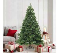 vidaXL Árbol de Navidad artificial con ramas articuladas Verde 180 cm