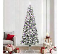 vidaXL Árbol de Navidad artificial con ramas articuladas Verde y