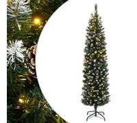 vidaXL Árbol de Navidad artificial estrecho 150 LEDs 120 cm