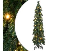 vidaXL Árbol de Navidad artificial iluminado con 60 LEDs 120 cm