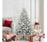 vidaXL Árbol de Navidad Artificial Pre-iluminado con Juego de Bolas
