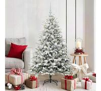 vidaXL Árbol de Navidad Artificial Pre-iluminado con Juego de Bolas