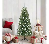 vidaXL Árbol de Navidad artificial Verde 150 cm PE y PVC