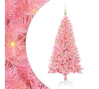 vidaXL Árbol de Navidad Rosa 150 cm PVC
