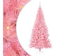 vidaXL Árbol de Navidad Rosa 210 cm PVC