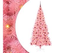 vidaXL Árbol de Navidad Rosa 210 cm PVC