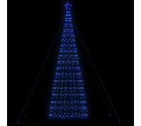 vidaXL Árbol de Navidad LED 1534 LEDs azul 500 cm