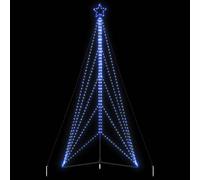 vidaXL Árbol de Navidad LED 615 LEDs azul 404,5 cm