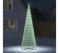 vidaXL Árbol de Navidad LED 688 LEDs blanco frío 300 cm