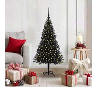 vidaXL Árbol de Navidad Negro 120 cm PVC
