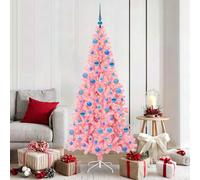 vidaXL Árbol de Navidad Rosa 180 cm PVC