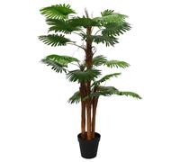 vidaXL Árbol de Palma Artificial con Hojas Verde 60 x 25 x 170 cm