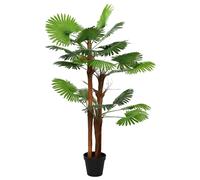 vidaXL Árbol de Palma Artificial con Hojas Verde 75 x 25 x 180 cm