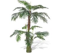 vidaXL Palmera Cycas Artificial Aspecto Natural Decorativo Casa Jardín Tipo Palmera cycus/150 cm, Palmera cycus/80 cm, Palmera Phoenix/130 cm