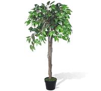 vidaXL Árbol/ Planta de ficus artificial en maceta, 110 cm
