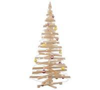 vidaXL Árboles de Navidad Natural 180 cm Madera Maciza de Pino