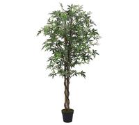 vidaXL Arce artificial con 224 hojas verde 80 cm