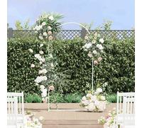 vidaXL Arco de Boda 100 x 39 x 200 cm Acero