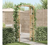 vidaXL Arco de jardín Natural 110 x 40 x 205 cm Bambú