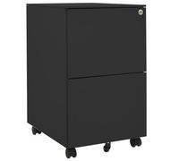 vidaXL Armario archivador acero gris antracita 39x45x67 cm