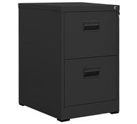 Armario Archivador De Acero Antracita 46x62x72,5 Cm Vidaxl