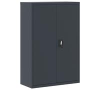 vidaXL Armario archivador de acero gris antracita 90x40x140 cm 90 x 40 x 140 cm