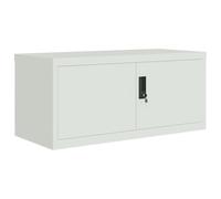 vidaXL Armario archivador de acero Gris claro 90x40x40 cm – Gabinete de oficina