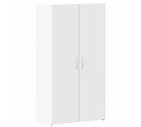 vidaXL Armario archivador madera de ingeniería 60x32x115 cm Multicolor Blanco