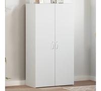 vidaXL Armario archivador madera de ingeniería blanco 60x32x115 cm