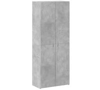 vidaXL Armario archivador madera de ingeniería Multicolor Gris Hormigón